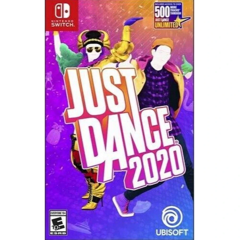Just Dance 2020 Nintendo Switch Game Ubisoft HAC-P-ATPDA Original Case